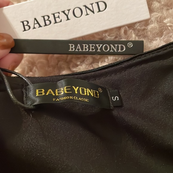 BABEYOND Small Roaming 20’s Flapper Dress ( Black). - Picture 9 of 14